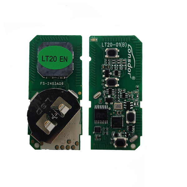 2006 - 2023 Toyota & Lexus / LT20-01 / 8A+4D PCB Board / Smart Key for Lonsdor K518S, K518ISE & KH100+ / Switchable Freq
