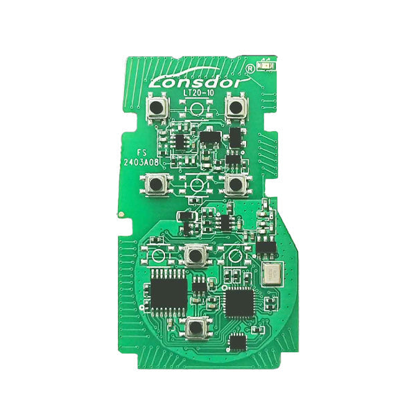 2023 Toyota / LT20-10-6 / 8A-BA PCB Board / 6-Button Smart Key PCB for K518 K518PRO KH100+ / Switchable Frequency