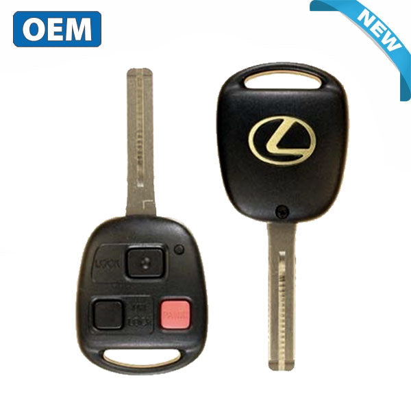 1999-2003 Lexus RX300 / 3-Button Remote Head Key / PN: 89070-48020 / NI4TMTX-1 (OEM)