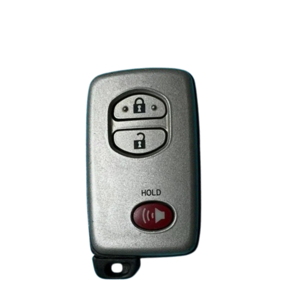 Lonsdor - LT20 01 + 3-Button Silver Remote Smart Key for Toyota & Lexus K518S, K518ISE & KH100+ Switchable Frequency