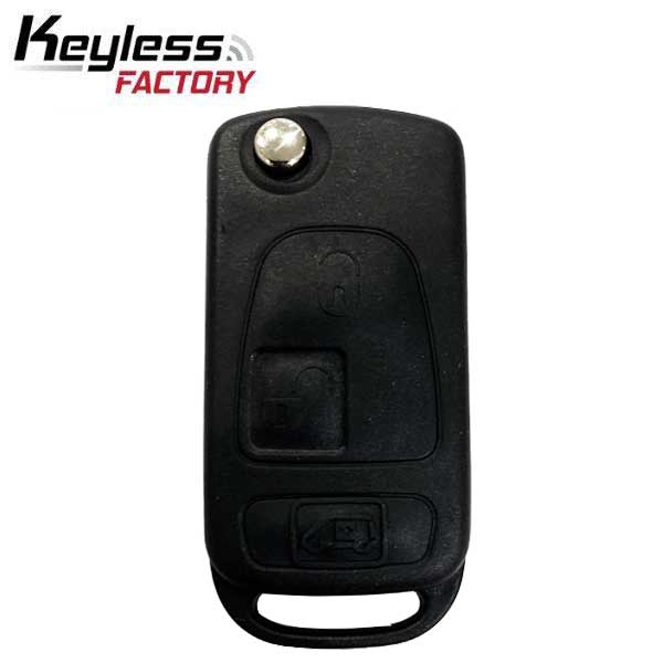 2007-2018 Mercedes / Dodge Sprinter / 3-Button Flip Key / HU64  / Super Chip for KR55 Key Maker