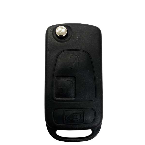 2007-2018 Mercedes / Dodge Sprinter / 3-Button Flip Key / HU64  / Super Chip for KR55 Key Maker