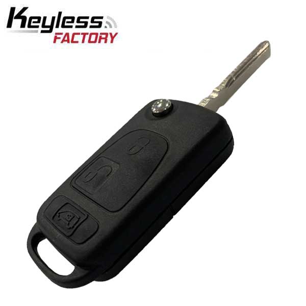 2007-2018 Mercedes / Dodge Sprinter / 3-Button Flip Key / HU64  / Super Chip for KR55 Key Maker