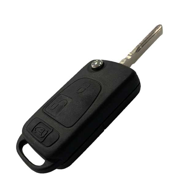 2007-2018 Mercedes / Dodge Sprinter / 3-Button Flip Key / HU64  / Super Chip for KR55 Key Maker