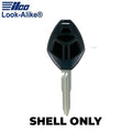 Ilco - 2000 Mitsubishi - MIT3-4B - 4-Button Remote Heady Key SHELL (AFTERMARKET)