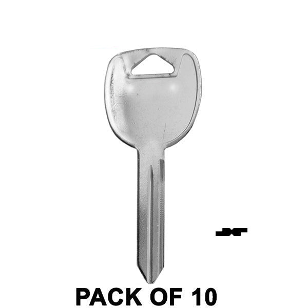 Keyless Factory - 10 x GM B102 Test Key Blade (10 PACK) (AFTERMARKET)