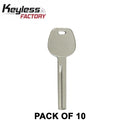 Keyless Factory - 10 x Hyundai HY18 High Security Test Blade (10 PACK) (AFTERMARKET)