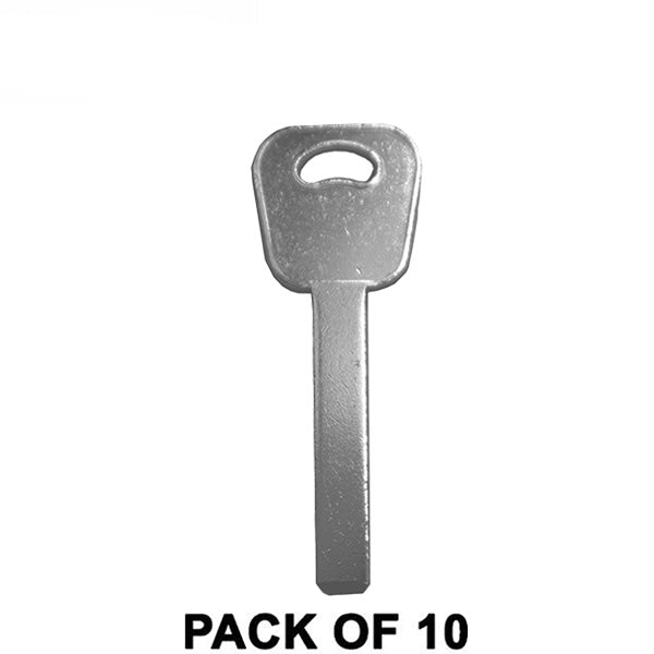 Keyless Factory - 10 x VA2 KK12P - KK12-P - Kia - Hyundai - Metal Key Blank (10 PACK) (AFTERMARKET)