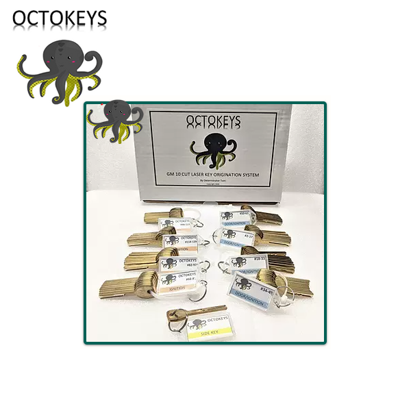 OCTOKEYS - GM 10 Cut Laser Key Try Out Key System