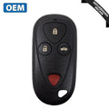 2002-2006 Acura RSX / 4-Button Keyless Entry Remote / 72147-S6M-A02 / OUCG8D-355H-A (OEM Recase)
