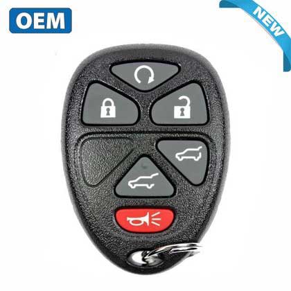 2007-2013 GM SUV / 6-Button Keyless Entry Remote / PN: 22951510 / OUC60270 (OEM)