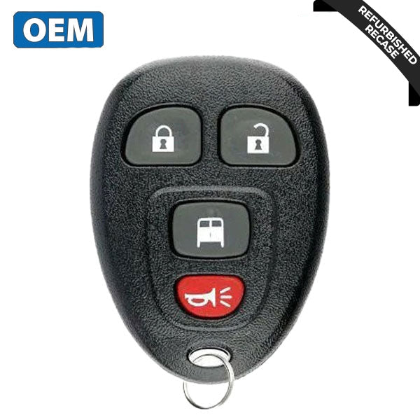 2007-2024 GM Van / 4-Button Keyless Entry Remote / Gen 2 PS / PN: 20877108 / OUC60270 (OEM Recase)