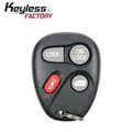 1997-2000 GM / 4-Button Keyless Entry Remote / PN: 10245953 / ABO0204T (AFTERMARKET)
