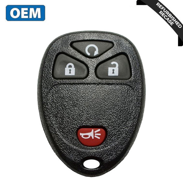 2007-2019 GMC / 4-Button Keyless Entry Remote / 5922035 / OUC60221 (OEM Recase)
