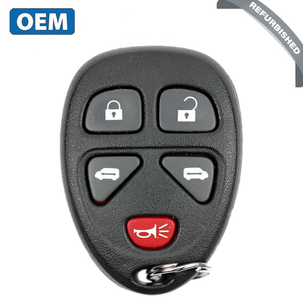 2005-2007 GM / 5-Button Keyless Entry Remote / PN: 15100813 / KOBGT04A (OEM Refurb)