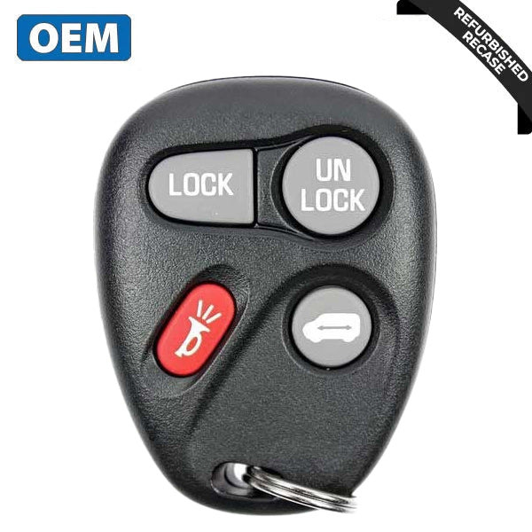 1997-2000 GM / 4-Button Keyless Entry Remote / PN: 10245953 / ABO0204T (OEM Recase)