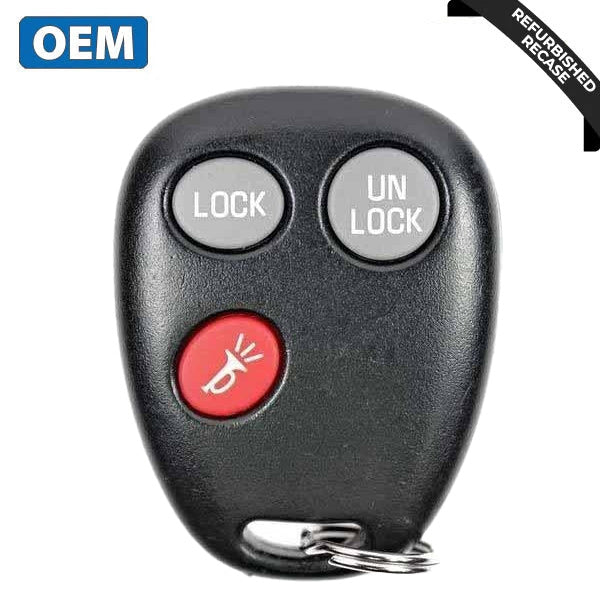 2002-2003 Saturn / 3-Button Keyless Entry Remote / PN: 22693421 / LHJ009 (OEM Recase)