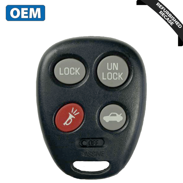 1997-2000 Chevrolet Corvette / 4-Button Keyless Entry Remote / Passive Switch / PN: 10253839 / ELVATLB (OEM Recase)