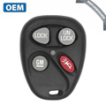 2002 Chevrolet Blazer / 4-Button Keyless Entry Remote / Dealer Installed / PN: 12490830 / EZSOEMTX (OEM REFURB)