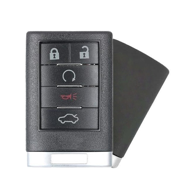 2008-2014 Cadillac CTS DTS / 5-Button Keyless Entry Remote / PN: 20998254 / OUC6000066 / OUC6000223 (Driver 1) (OEM Reca