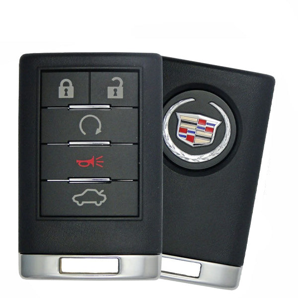 2008-2014 Cadillac CTS DTS / 5-Button Keyless Entry Remote / PN: 20998254 / OUC6000066 / OUC6000223 (Driver 1) (OEM Refu