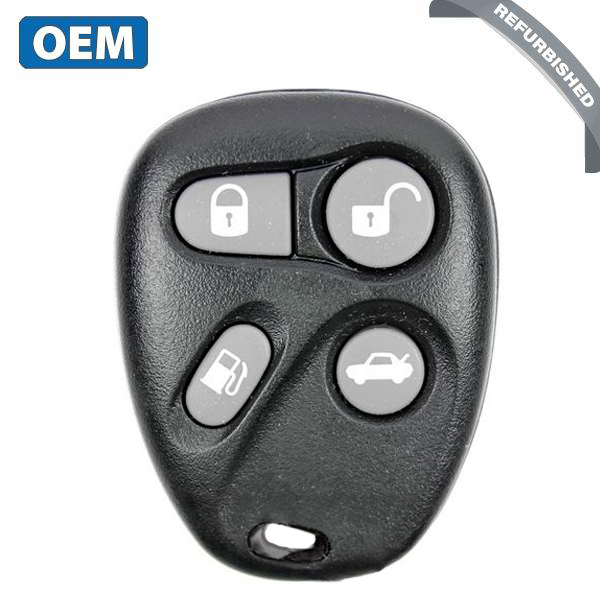 1996-1999 Cadillac DeVille / 4-Button Keyless Entry Remote / Gas / PN: 16196066 / AB01602T (OEM Refurb)
