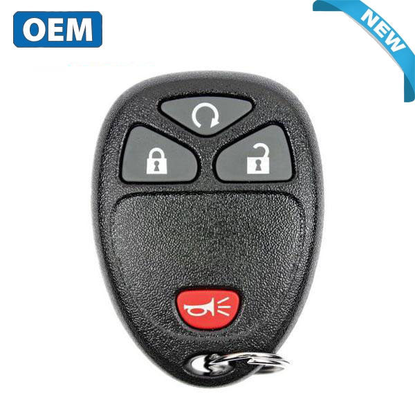 2004-2012 GM / 4-Button Keyless Entry Remote / PN: 15114374 / KOBGT04A (OEM)
