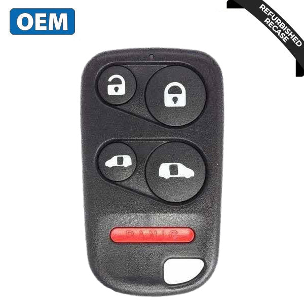 1999-2000 Honda Odyssey / 5-Button Keyless Entry Remote / 72147-S0X-A01 / E4EG8DN (OEM Recase)