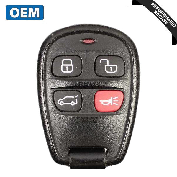 2004-2006 Kia Sorento / 4-Button Keyless Entry Remote / PN: 95430-3E420 / PLNBONTEC-T016 (OEM Recase)