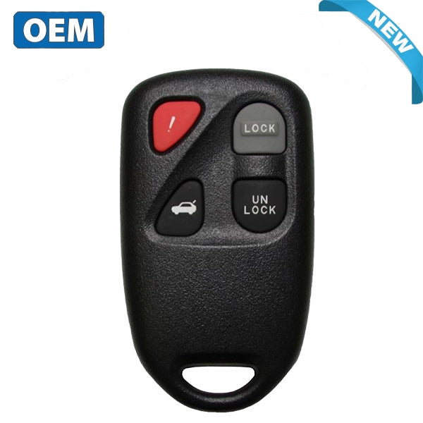 2008-2009 Mazda 3 / 4-Button Keyless Entry Remote / PN: BAP5-67-5RY / KPU41777 (OEM)