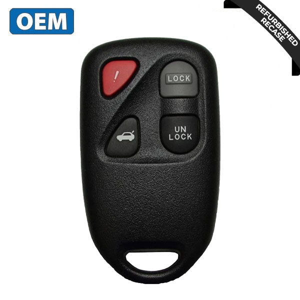 2003-2005 Mazda 6 / 4-Button Keyless Entry Remote / PN: GK2A-67-5RY / KPU41805 (OEM Recase)
