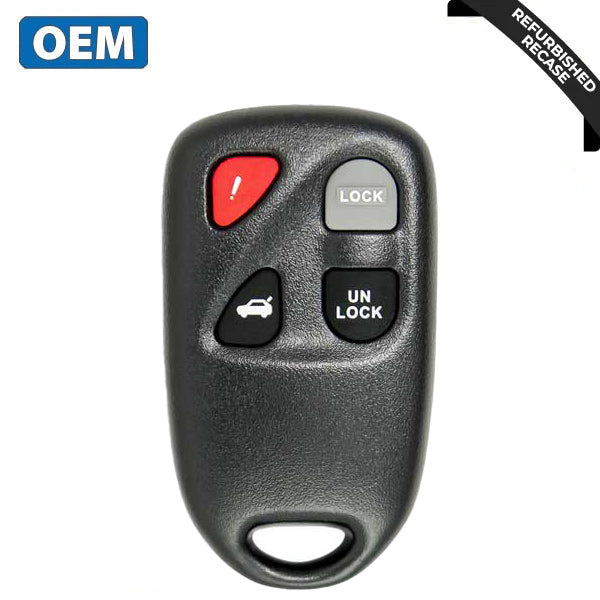 2004-2008 Mazda RX-8 / 4-Button Keyless Entry Remote / PN: FEY1-67-5RY / KPU41805 (OEM Recase)