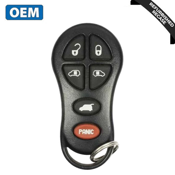 2001-2004 Dodge Chrysler / 6-Button Keyless Entry Remote / PN: 04686797AB / GQ43VT18T (OEM Recase)