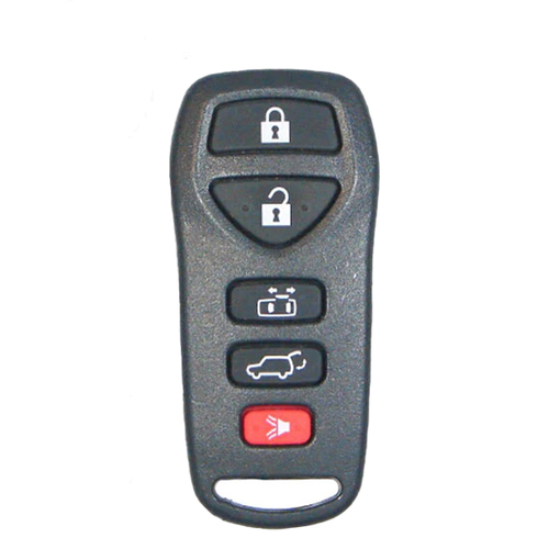 10 x 2004-2010 Nissan Quest / 5-Button Keyless Entry Remote / PN: 28268-5Z210 / KBRASTU51 (OEM Recase)