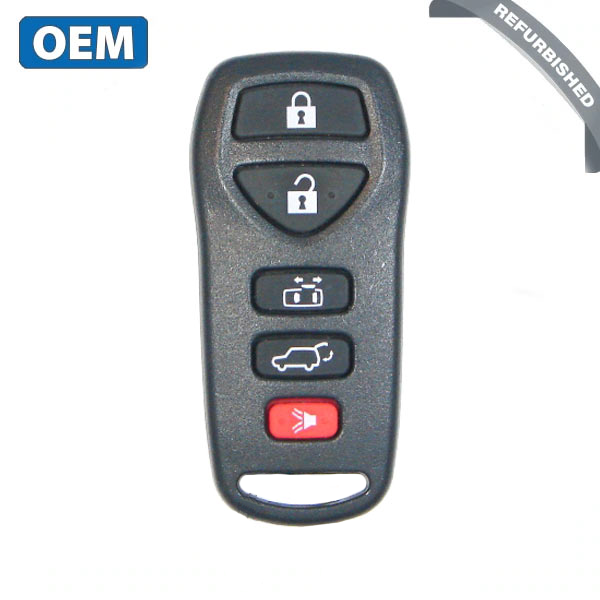 2004-2010 Nissan Quest / 5-Button Keyless Entry Remote / PN: 28268-5Z210 / KBRASTU51 (OEM Refurb)