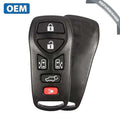 2004-2010 Nissan Quest / 6-Button Keyless Entry Remote / PN: 28268-5Z200 / KBRASTU51 (OEM Refurb)
