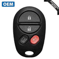2004-2012 Toyota Highlander / 4-Button Keyless Entry Remote / PN: 89742-0W011 / GQ43VT20T(OEM Recase)