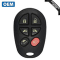 2004-2018 Toyota Sienna / 6-Button Keyless Entry Remote / PN: 89742-AE051 / GQ43VT20T (OEM Recase)