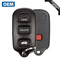 1998-2004 Toyota Avalon / 4-Button Keyless Entry Remote / PN: 89742-AC050 / HYQ12BAN (OEM Recase)