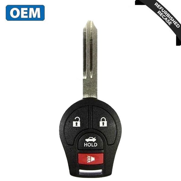 2003-2019 Nissan / 4-Button Remote Head Key / PN: H0561-3AA0B / CWTWB1U751(OEM Recase)