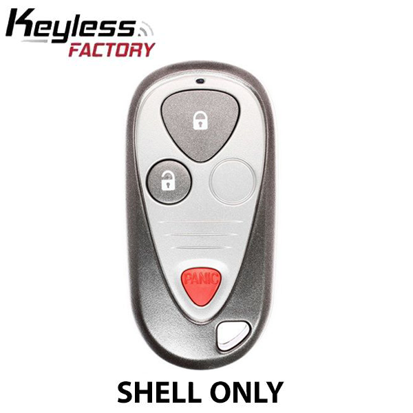 2001-2006 Acura MDX Keyless Entry Remote SHELL for E4EG8D-444H-A - Grey (AFTERMARKET)
