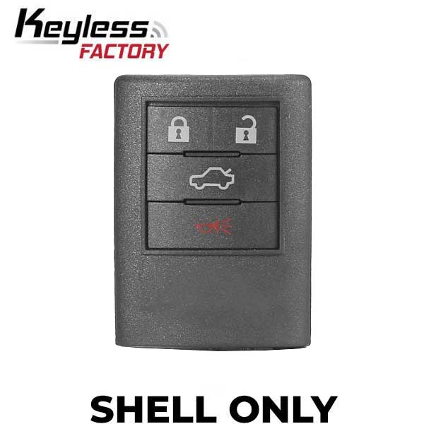 2008 - 2013 Cadillac CTS DTS / 4-Button Smart Key SHELL / OUC6000066 (AFTERMARKET)