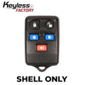 1998-2008 Ford Windstar/Freestar / 5-Button Keyless Entry Remote SHELL / PN: 3F2T-15K601-AA / CWTWB1U551 (AFTERMARKET)