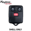 1993-1998 Ford Lincoln Mercury Keyless Entry Remote SHELL for GQ43VT4T - Black (AFTERMARKET)
