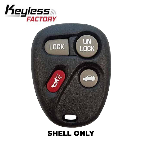 2000-2007 GM Keyless Entry Remote SHELL for L2C0005T - Black (AFTERMARKET)
