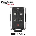 2015-2020 / GM 6-Button Keyless Entry Remote SHELL / M3N32337100 (AFTERMARKET)