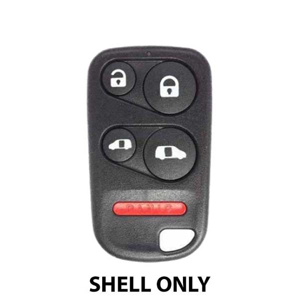 2001-2004 Honda Odyssey / 5-Button Keyless Entry Remote SHELL for OUCG8D-440H-A  (AFTERMARKET)