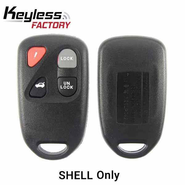 Mazda 4-Button Keyless Entry Remote SHELL for KPU41048 KPU41777 KPU41805