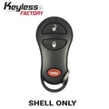 1997-2007 Dodge Durango Keyless Entry Remote SHELL for GQ43VT9T - Black (AFTERMARKET)