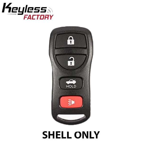 2002-2010 Nissan Keyless Entry Remote SHELL for KBRASTU15 - Black (AFTERMARKET)